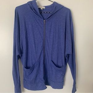 Comfy full zip hoodie with front pockets